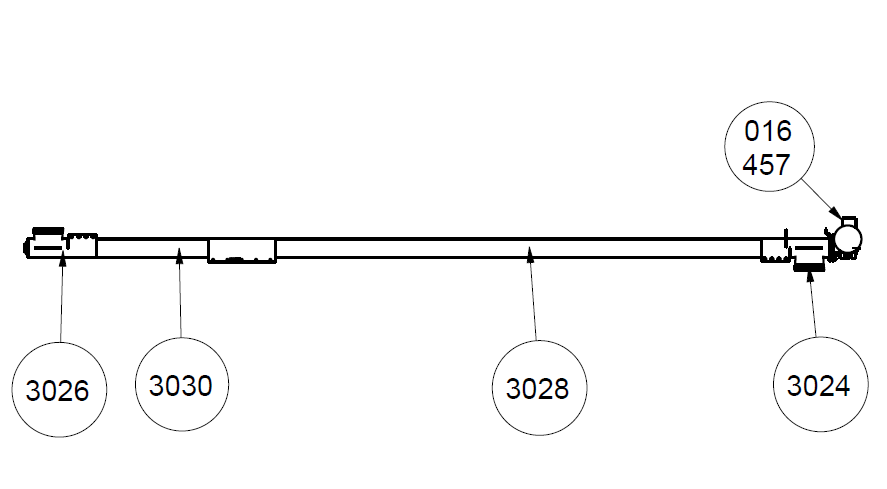 Rohrschnecken SS102 komplett mit Getriemotor (7t/h)