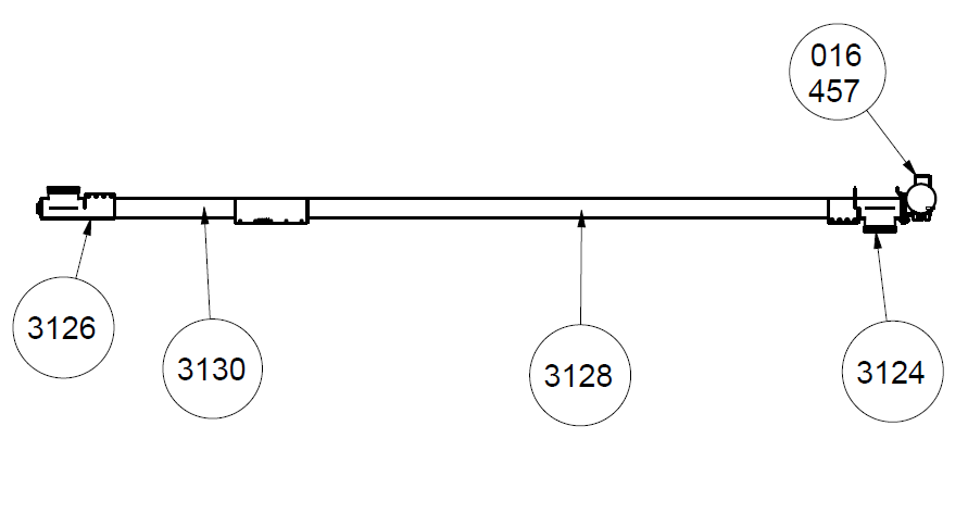 Rohrschnecken SS127 komplett mit Getriebemotor (12,5 t/h)