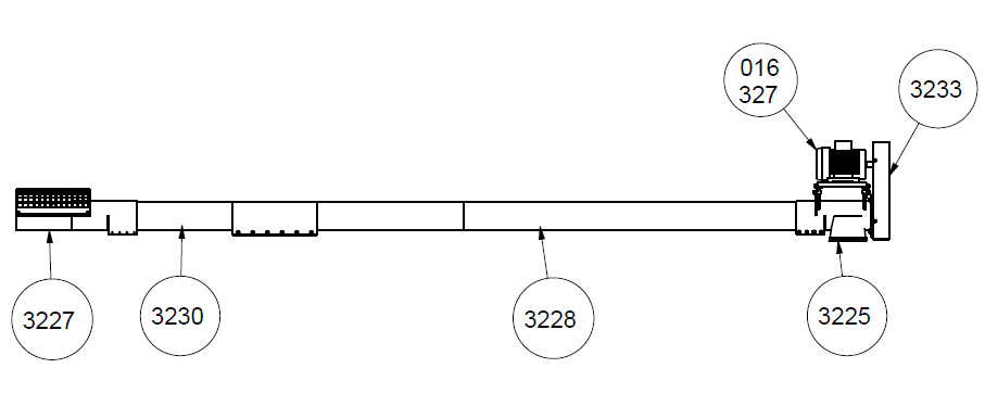 Rørsnegle SS152 med remtræk (41 t/t)