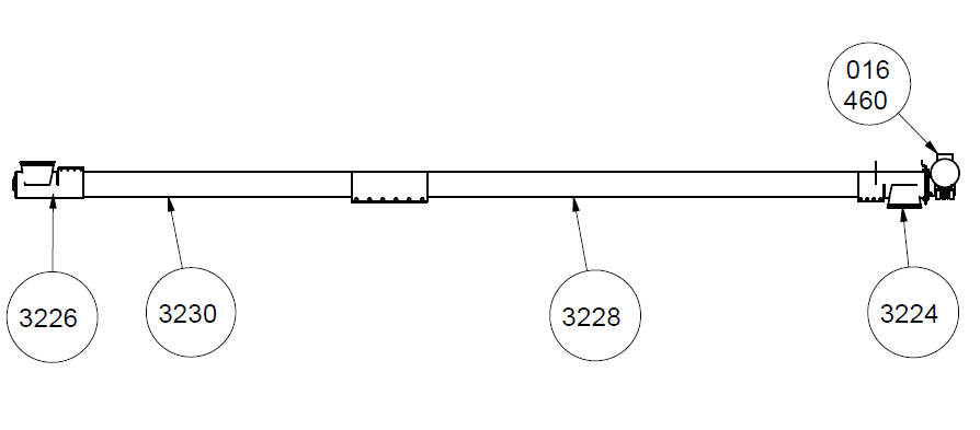 Rørsnegle SS152 med gear (23t/t)
