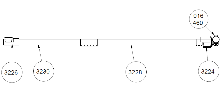 Rohrschnecken SS152 komplett mit Getriemotor (23t/t)