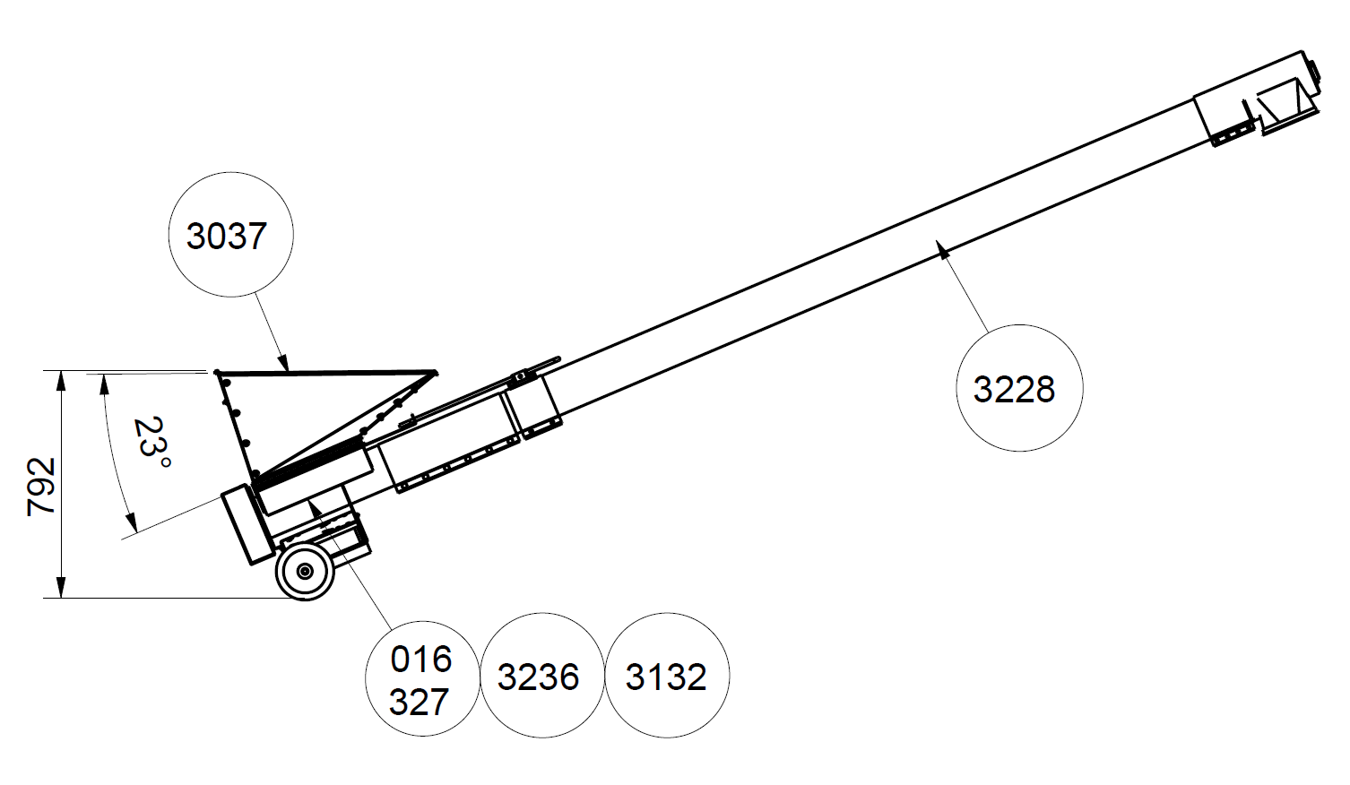 Kornkanoner SS152 med motor