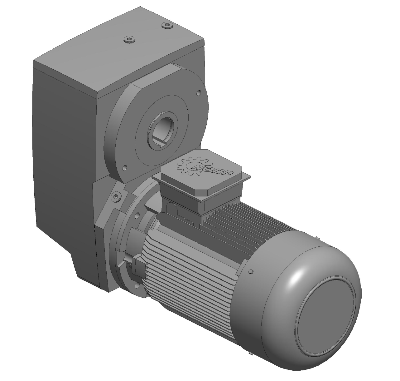 Nord Getriebe, 
Getriebe mit B5 Flansch und Getriebemotor