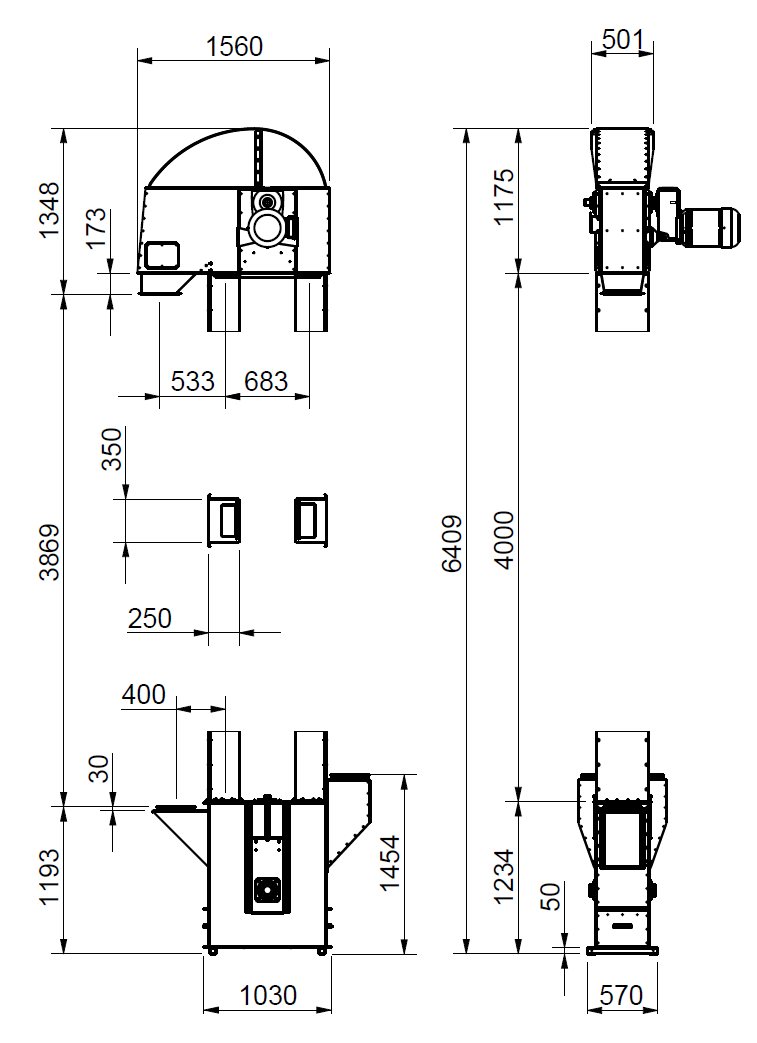 Kopelevatorer SK150-175