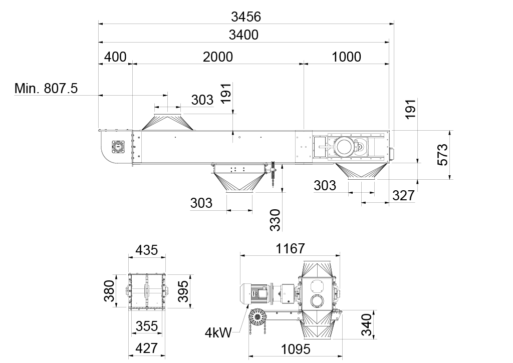 Redlere SR100 vandret